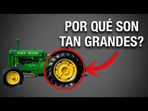 WHY ARE THE REAR WHEELS OF TRACTORS SO BIG?