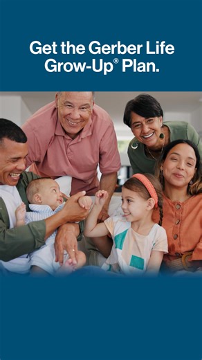 Make the Gerber Life® Grow-Up Plan a family tradition. Give your child financial protection that doubles during age 18 at no extra cost. | Gerber Life
