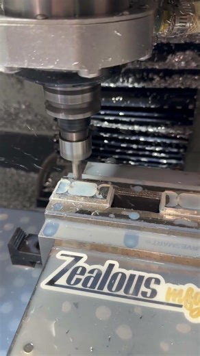 Some internal light fixture components rolling off the Tormach 1100MX