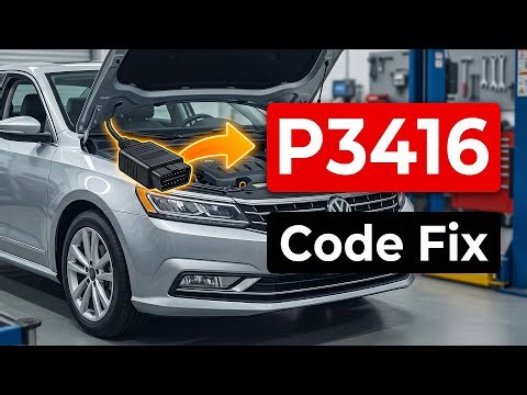 How To Fix P3416 Code - Cylinder 2 Exhaust Valve Control Circuit High