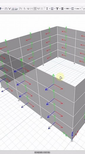 Apply Wind Load on Cladding in ETABS #tutorial #construction #engineering