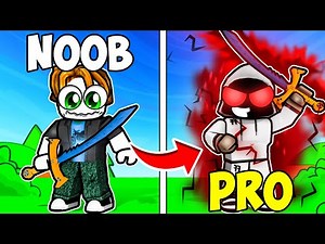 NOOB To PRO Using The DARK BLADE In Blox Fruits..