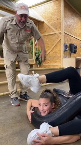 Sophie is a contortionist and decided she wanted a snake as a pet, so I give her a little tour to show her her options, and to say the leats, she gets a little tied up! | The Reptile Zoo