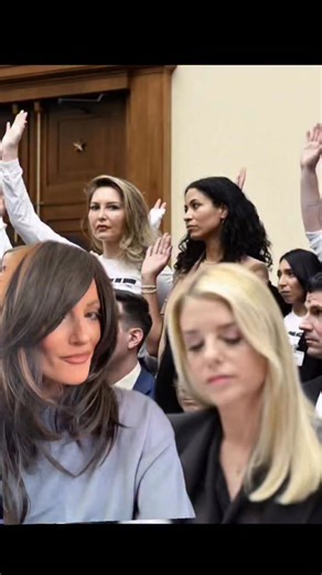 Cristina Bruno Dalola on Instagram: "I’m surprised she didn’t drill a hole in her head with her death stare. Pam Bondi was very disappointing and behaved out of line towards the Epstein survivors. Just my humble opinion #news #EpsteinSurvivors #PamBondi"