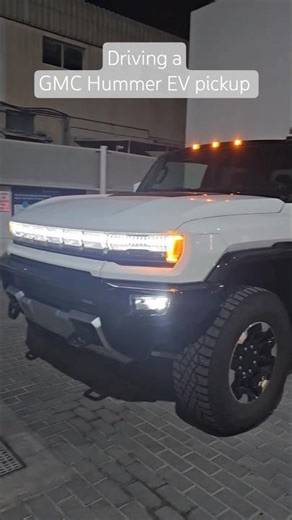 Driving a GMC Hummer EV pickup 1000 horsepower