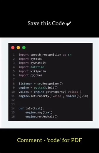 Programmers don’t buy Alexa 🤖… we build our own with code 💻🔥#coding #breakingnews #viral #python