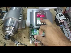 Control Spindle vdf haunyang CNC con mach3 y conector USB RS485 muy fácil y preciso