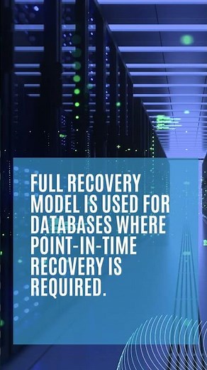 DBA interview questions SQL Server Recovery models