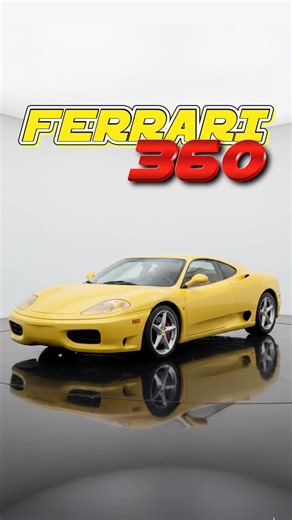 Pure Analog V8 Magic! #ferrarilovers #ferrari360 #cartalk #cartok #supercar #petrolhead #italiancar