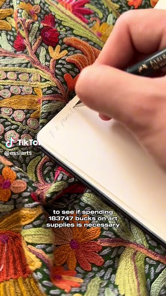 Affordable Colored Pencil Art: Sketchbook Experiment