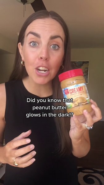 This is why peanut butter glows under UV light