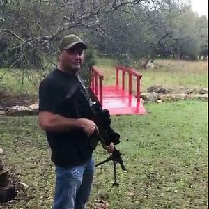 3 gun Legend Todd Jarrett giving a JJFU Nomad10 a go. That’s Chip McCormick talking in the background. I’m sure going to miss him stopping by. (my Range is a tick over 100yards) #jessejames @todd.jarrett.186 #ripchipmccormick | JJFU
