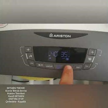 Ariston CLAS X Kombi Nasıl Kullanılır ?