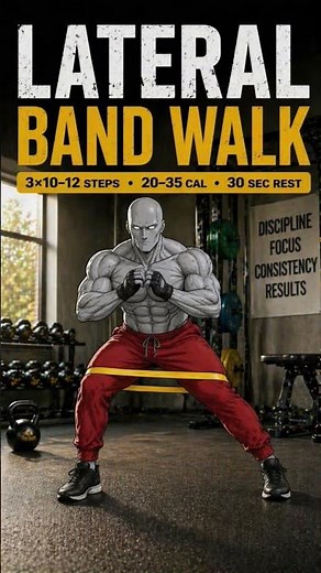 Lateral Band Walk Exercise – Strengthen Glutes and Hips with Resistance Bands