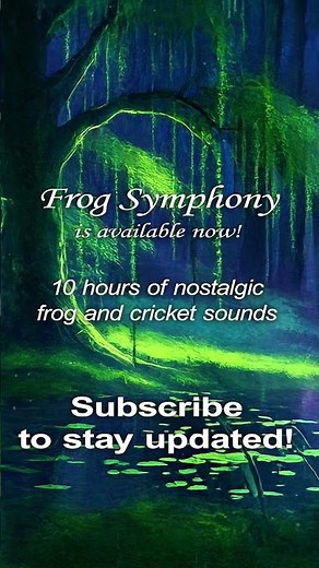 Frog Symphony | Binaural Nighttime Ambience | 10 Hours of Frogs & Crickets | Nature Sleep Sounds