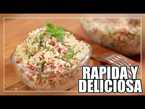 The most TASTY TABULÉ in the WORLD (EASY AND QUICK Arab Salad)