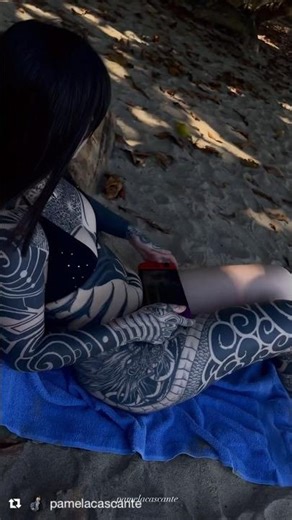 Check Out Beautiful Tattoo Model: @pamelacascante