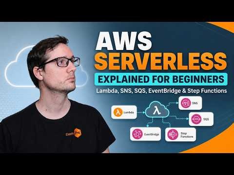 AWS Serverless Explained for Beginners – Lambda, SNS, SQS, EventBridge & Step Functions