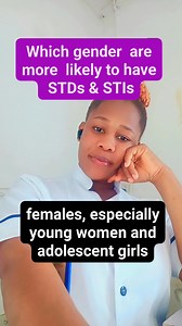 Which Gender are more likely to have STDs & STIs #viralreels #trendingreelsvideo #HealthTips | Nurse Mfon