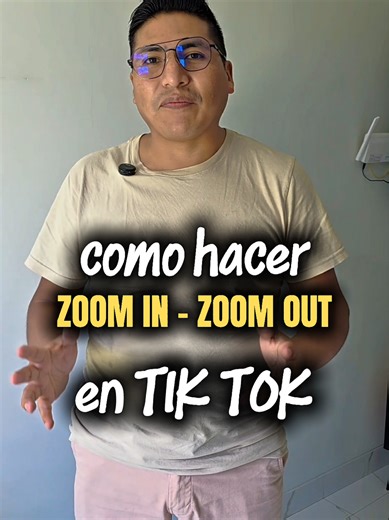 como hacer zoon in y zoom out, únicamente desde tik tok #zoominzoomoutchallenge #creadoresdecontenido #tiktok #ediciondefotos #isidroramirez