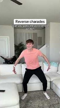 Guess The Word In This Funny Reverse Charades Challenge