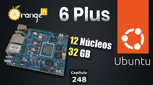 Ubuntu 24.04 LTS se encuentra disponible desde hace poco tiempo para la potente Orange Pi 6 Plus, lo instalamos tanto en tarjeta SD como en NVMe y comparamos velocidades de ambos almacenamientos con Kdiskmark. Comprobamos recursos empleados, como solucionar algunos problemas que se generan con Wayland, comportamiento gráfico, con Ollama instalamos un modelo de lenguaje LLM para IA y frente a la exigencia comprobamos empleo de los 12 núcleos y comportamiento térmico. #orangepi #orangepi6plus #lin