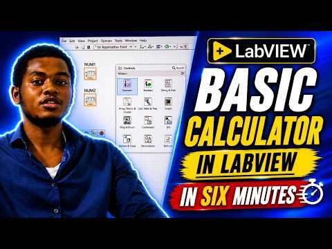 Basic Calculator design in labVIEW || labVIEW Basic Programming