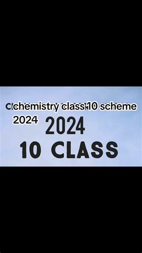 chemistry 10 class scheme 2024 #viralvideosofficial #videoviral #chemistry #chemistry #chemistrynotes