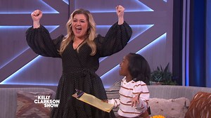 Dream team ✨ Shoutout to today's host-in-training Ani'yah Cotton! | The Kelly Clarkson Show