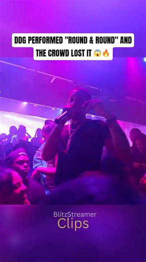 DDG PERFORMED "ROUND & ROUND" and the crowd LOST IT 😱🔥