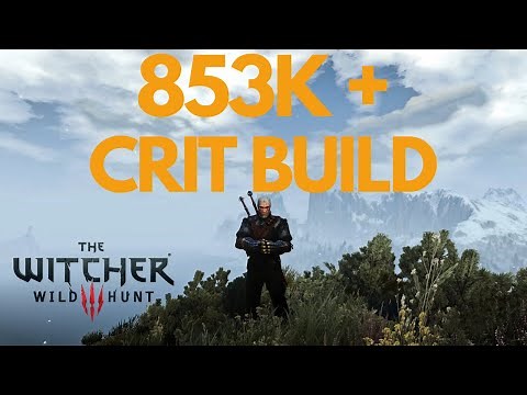 Witcher 3: Highest Damage Build (853K+)