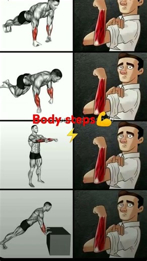 perfect body steps 💪⚡.......#####