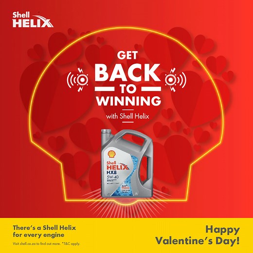 Get #BackToWinning by showing your engine some love with a great gift: Shell Helix! ❤️ | Shell