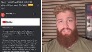 THIS JUST IN: Youtube has permanently banned TENET media contributor Tayler Hansen following the recent DOJ indictment, which alleges that they were receiving payments from Russia to manipulate the election. | Wayne Dupree Show