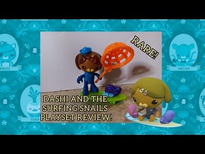 Octonauts Dashi and the Surfing snail playset review! Rare!
