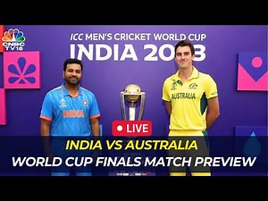LIVE: World Cup 2023 Finals Preview | Live Outside Narendra Modi Stadium | India vs Australia | N18L