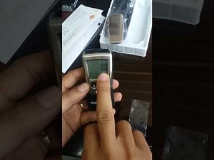 Hướng dẫn sử dụng máy đo tốc độ vòng quay testo 460