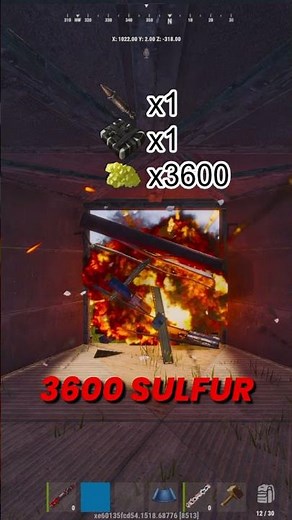 The Most Efficient Way To RAID in Rust #rust #raid #rustsolo #rustgame