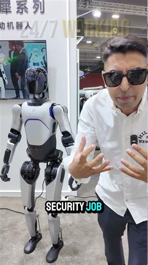 Humans vs Robots – Who Survives?⚡ ‪@ZiaXChina‬ #shorts
