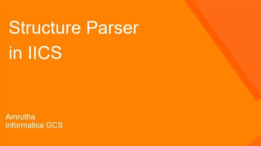 IICS中的结构解析转换