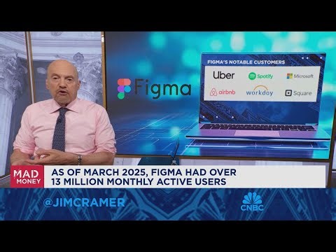 Jim Cramer breaks down Figma ahead of its IPO