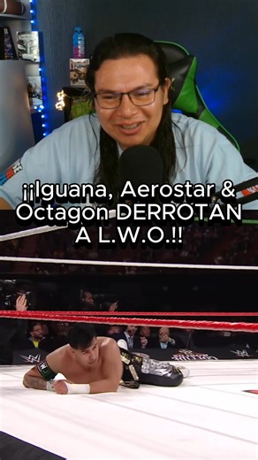 ¡¡Iguana, Aerostar & Octagon DERROTAN A L.W.O.!! #WWE #wrestling #prowrestler #prowrestling #WrestleMania | UkeWrestling