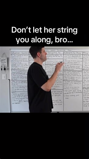 Don’t let her string you along, bro. Find somebody who will actually respect you and your time. #christiandating #dating #datingadvice #relationships #truth