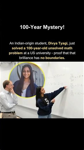This Indian Student Solved a 100-Year-Old Math Mystery!