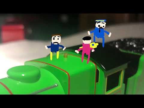 The polar express ice scene (the Thomas and friends Version)