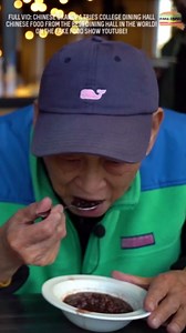 Grandpa taste tests college Chinese food and compares to tradition