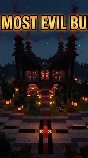 I Built the Most EVIL Base in Minecraft... 😈