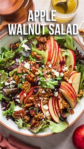 Delicious Apple Walnut Salad Recipe