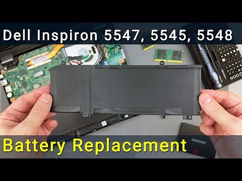 Dell Inspiron 15 - 5547, 5545, 5548 Battery Replacement | Step‑by‑Step DIY Guide