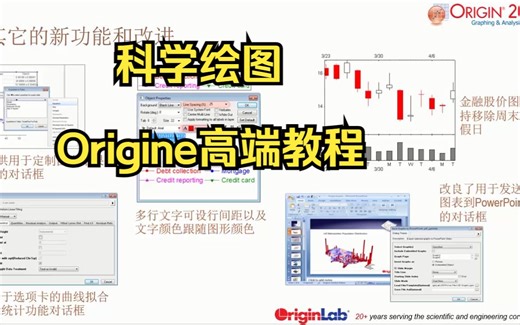 科学绘图Origine高端教程